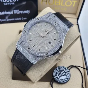 Hublot Luxury Leather Wristwatches