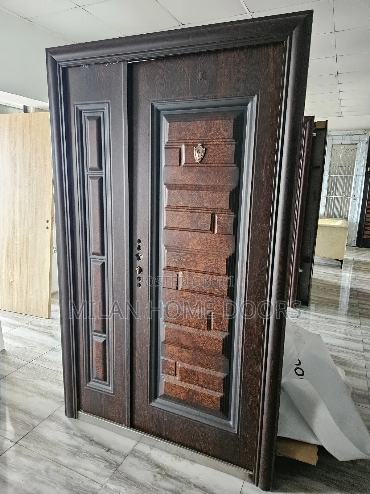 4ft by 7ft German Steel Security Door