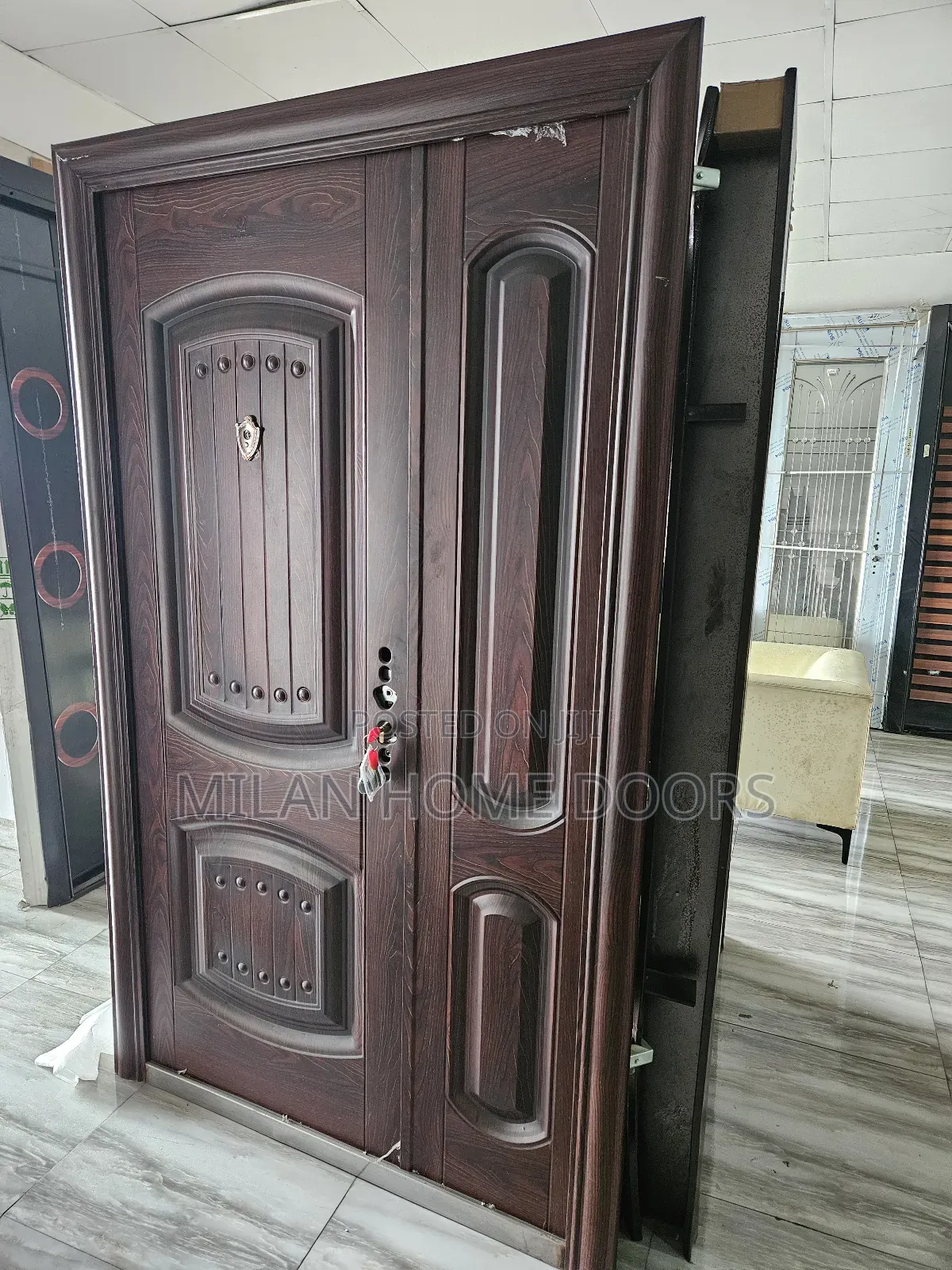 4ft by 7ft German Steel Security Door