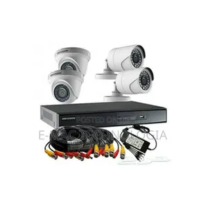 2MP Hikvison 4 Channel Channels DVR and CAMERA Combo