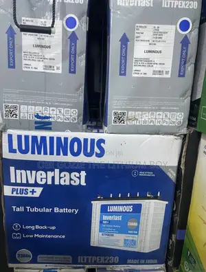12v-230ah Luminous Inverlast Plus Solar Tubular Battery