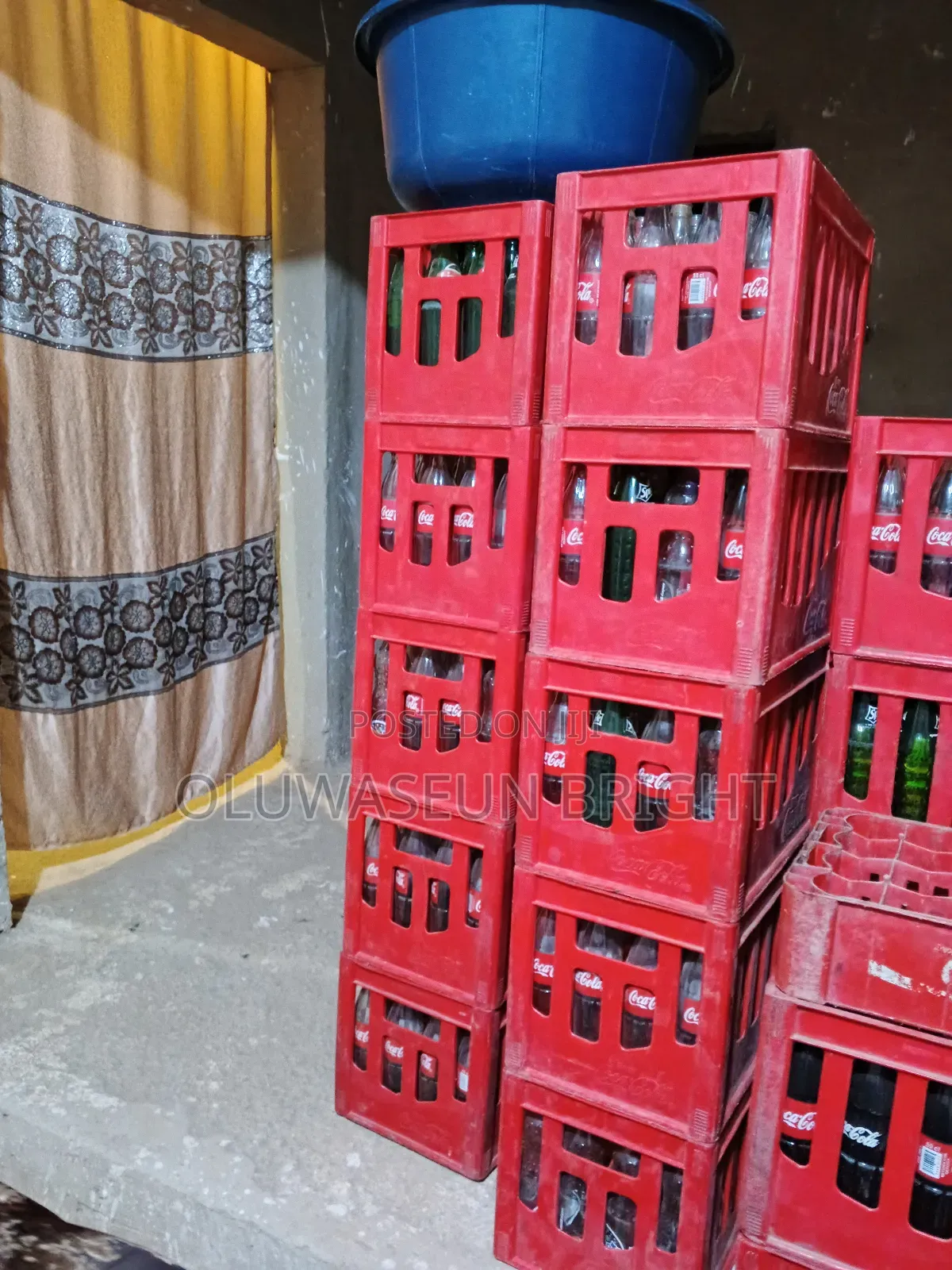 Empty Coca-cola Bottle