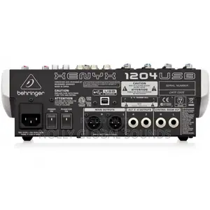 Behringer Xenyx 1204USB Mixer With USB
