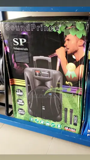 SOUND PRINCE Public Addressing System With 2 Wireless Mic