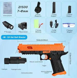 Glock Electric With Gel Ball Blaster