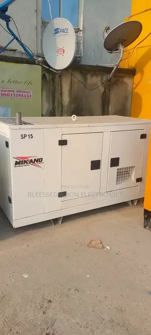 Mikano Perkins Soundproof Generator 15kva Full Cooper Coil