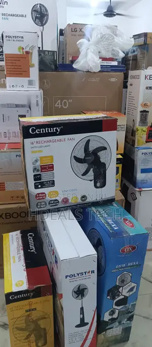Smart Choice- Century 16ches Rechargeable Fan