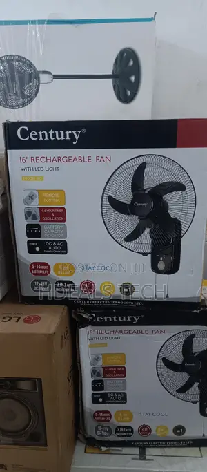 Best Bargain- Century 16inches Rechargeable Fan