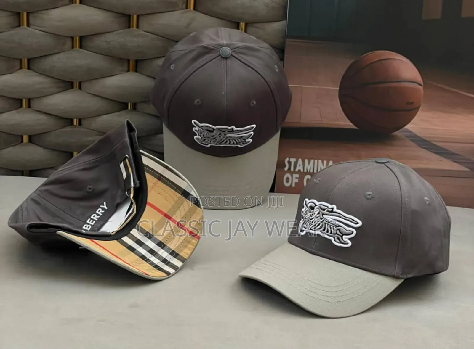 Luxury Quality Bubberry Face Cap