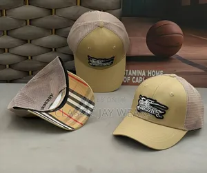 Luxury Quality Bubberry Face Cap