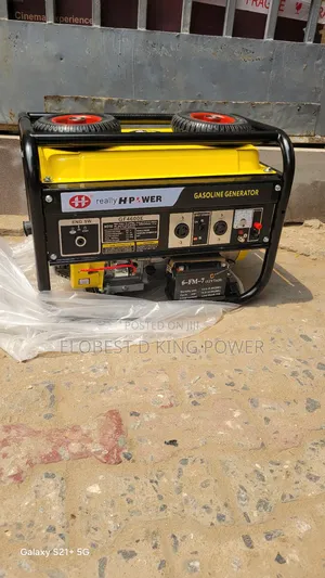 4.5kva 100% Pure Copper H-Power Petrol Generator