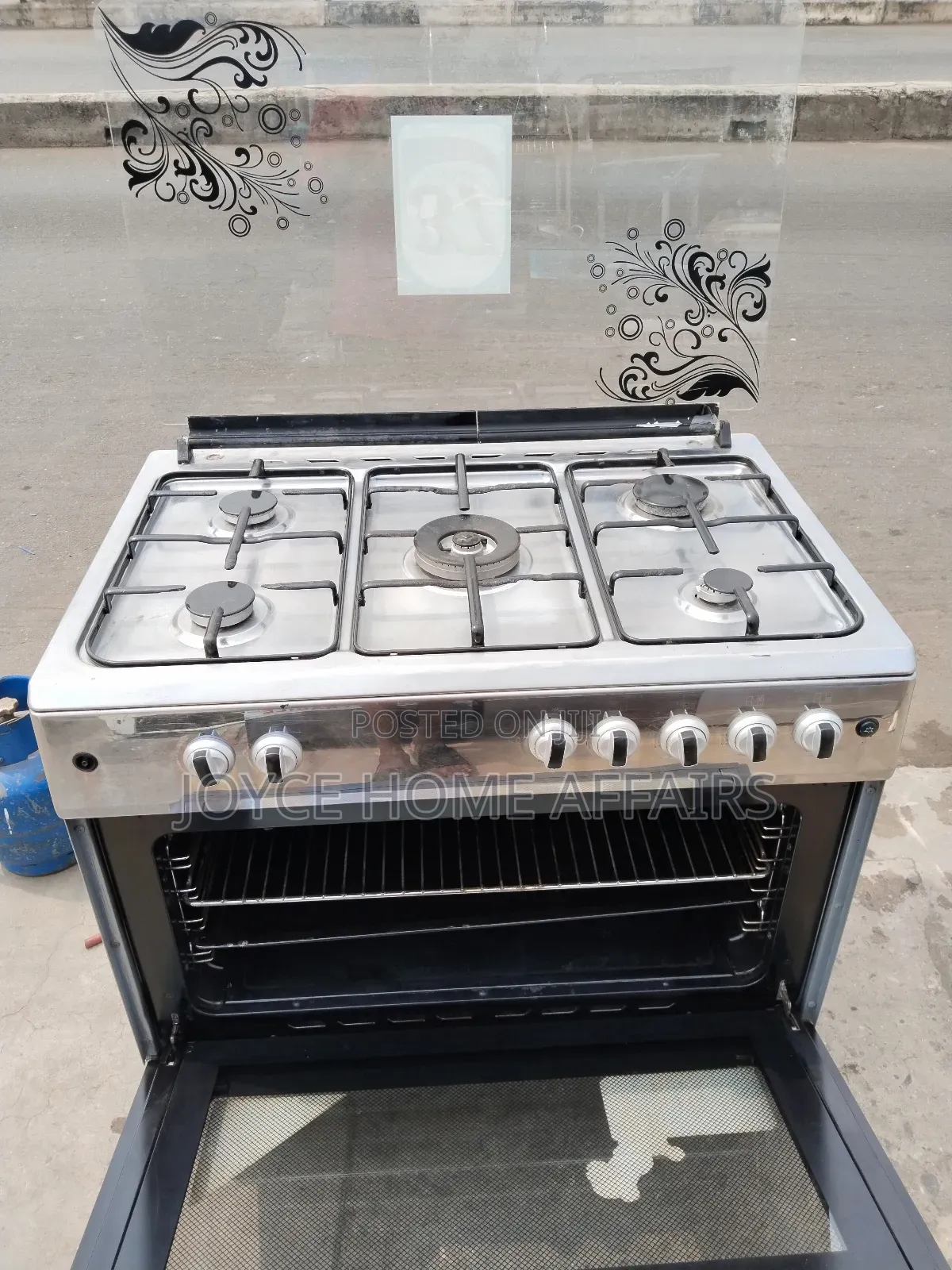 5 Burner Standing Gas Maxi