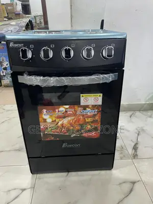 Cast Iron Boscon 3+1 Gas Cooker (BOS-GSS500)