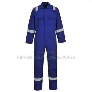 Coverall With Reflective Tape