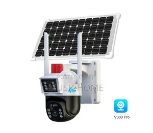Solar Dual Lens CCTV Camera