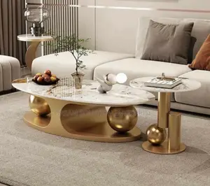 Luxurious Marble Top Center Table