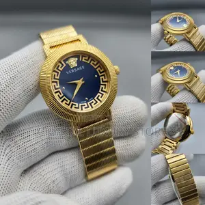 Versace Quality Luxury Ladies Chain Strap Wristwatch