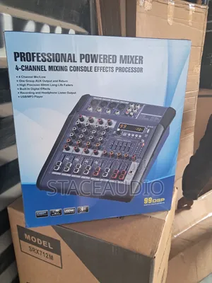 Yamaha 4 Chanels Powered Mixer With Bluetooth, USB Mp3