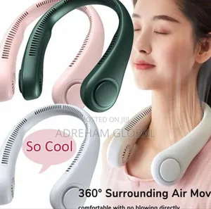 Rechargeable Portable Neck Fan - Bladeless Personal Fan
