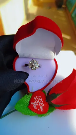 Silver Colour Engagement Rings 6b
