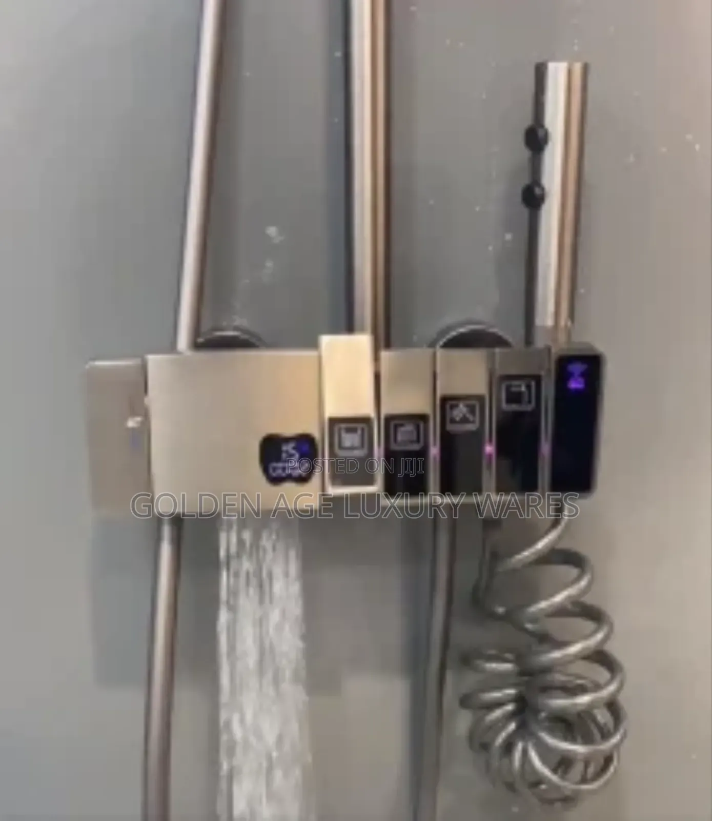 Apple Shower Grey