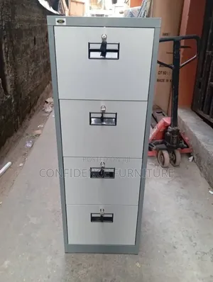 Quality Four Drawer File Cabinet With Separate Keys