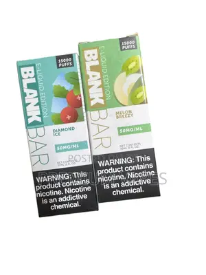 50mg Blank Bar 15000 Puff Juice Salt Series 30ml
