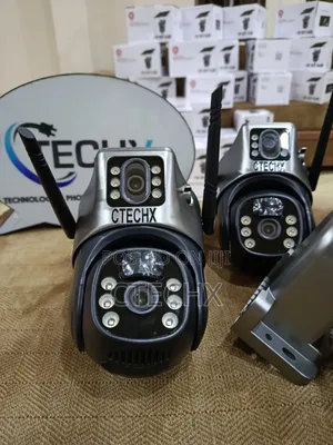 Ctechx 5mp 4g Dual Lens Solar Smart PTZ Camera