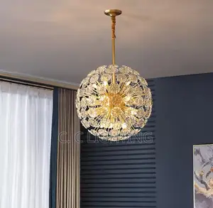 Nordic Pendant Lights Crystal Design Hanging Chandelier