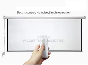 120 X 120 Inches Motorized Electric Projection Screen