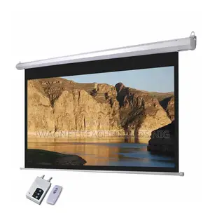 144 X 144 Inches Motorized Electric Projection Screen