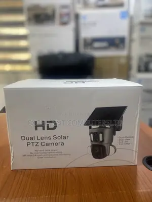 Dual Lens Solar PTZ Camera