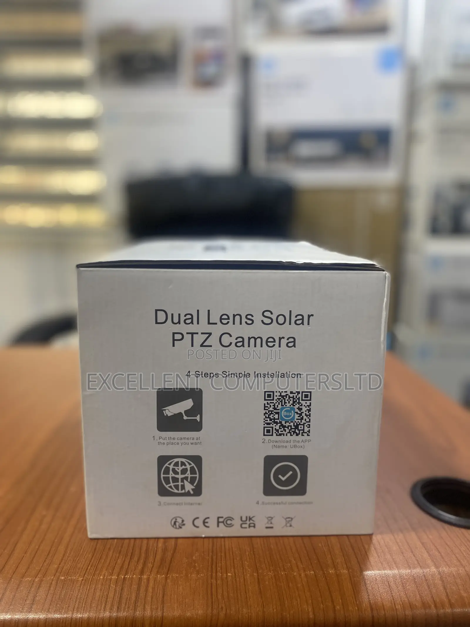 Dual Lens Solar PTZ Camera