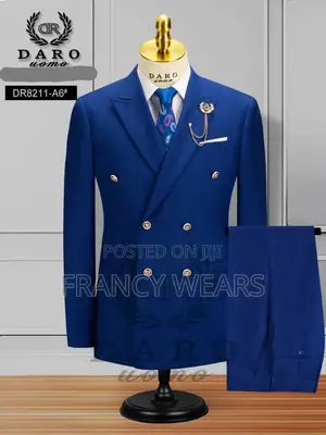 Double Blested Men's Suits