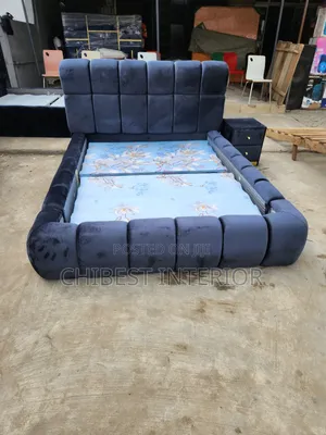 Upholstery Padded Curved 5by6 Bed Stand
