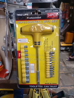 24 PCS Socket and Bit Screwdriver