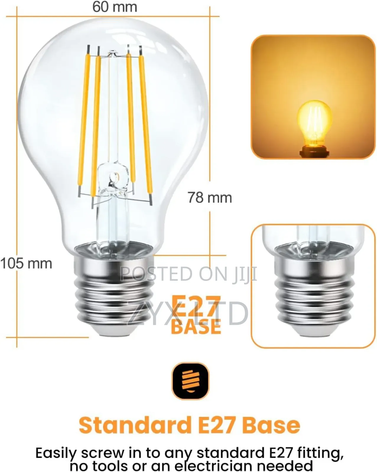 Ampton LED Screw Bulbs