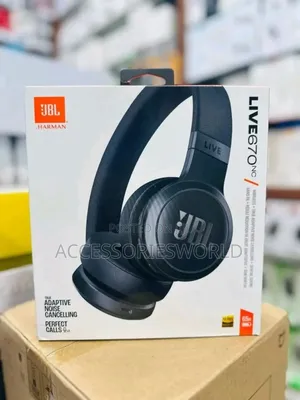 JBL Live 670 NC Wireless Headphones With Noise-Canceling