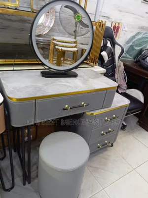 Dressing Console Mirror With Led Light