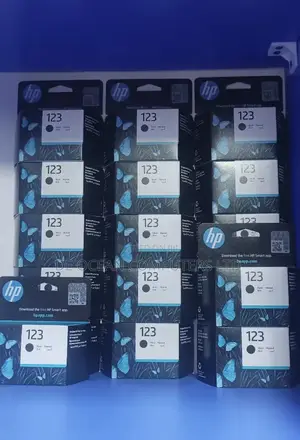 HP Genuine Cartridge 123 Black Color