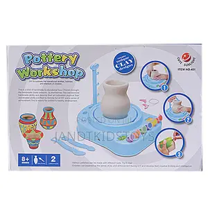 Battery-Operated Pottery Workshop for Children