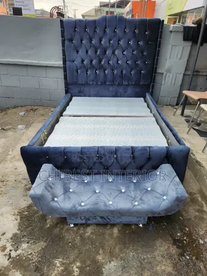 Upholstery Queen Size Bed Set