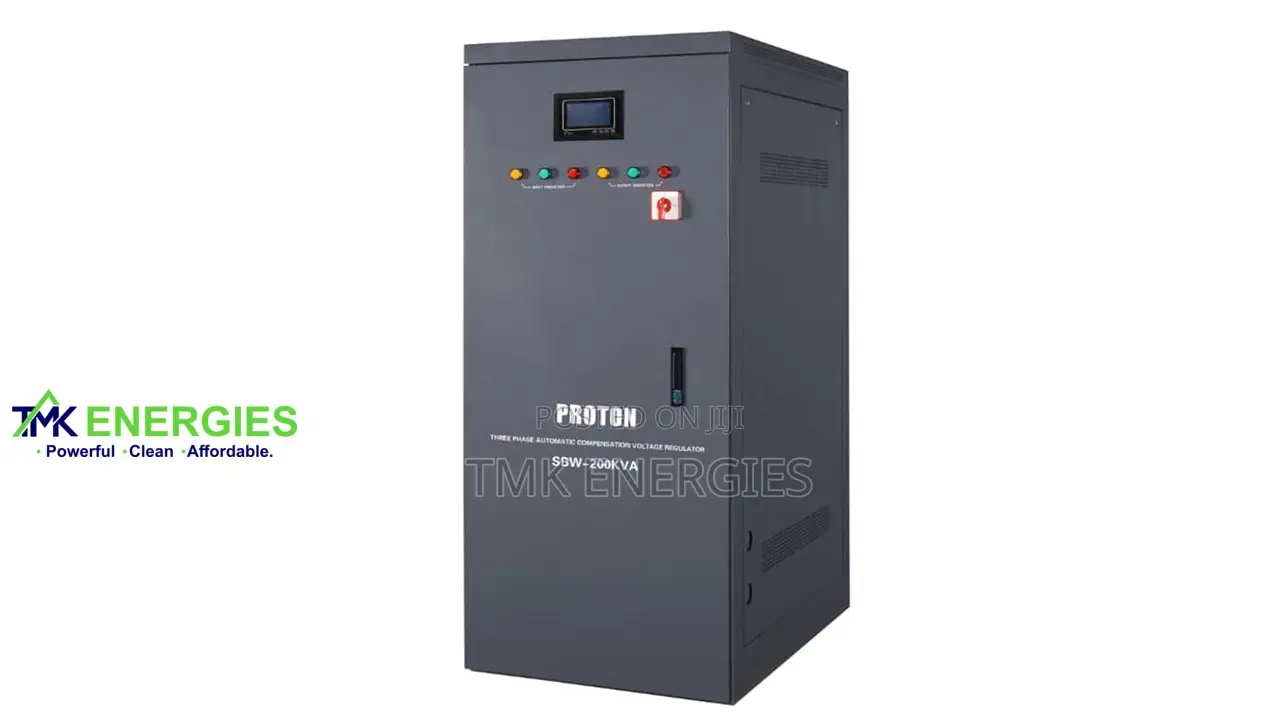 PROTON SBW– 200KVA 3-Phase Stabilizer Input Voltage 270-456v