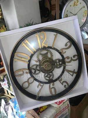 Home Decorative Wall Clock (Bold Numbers)