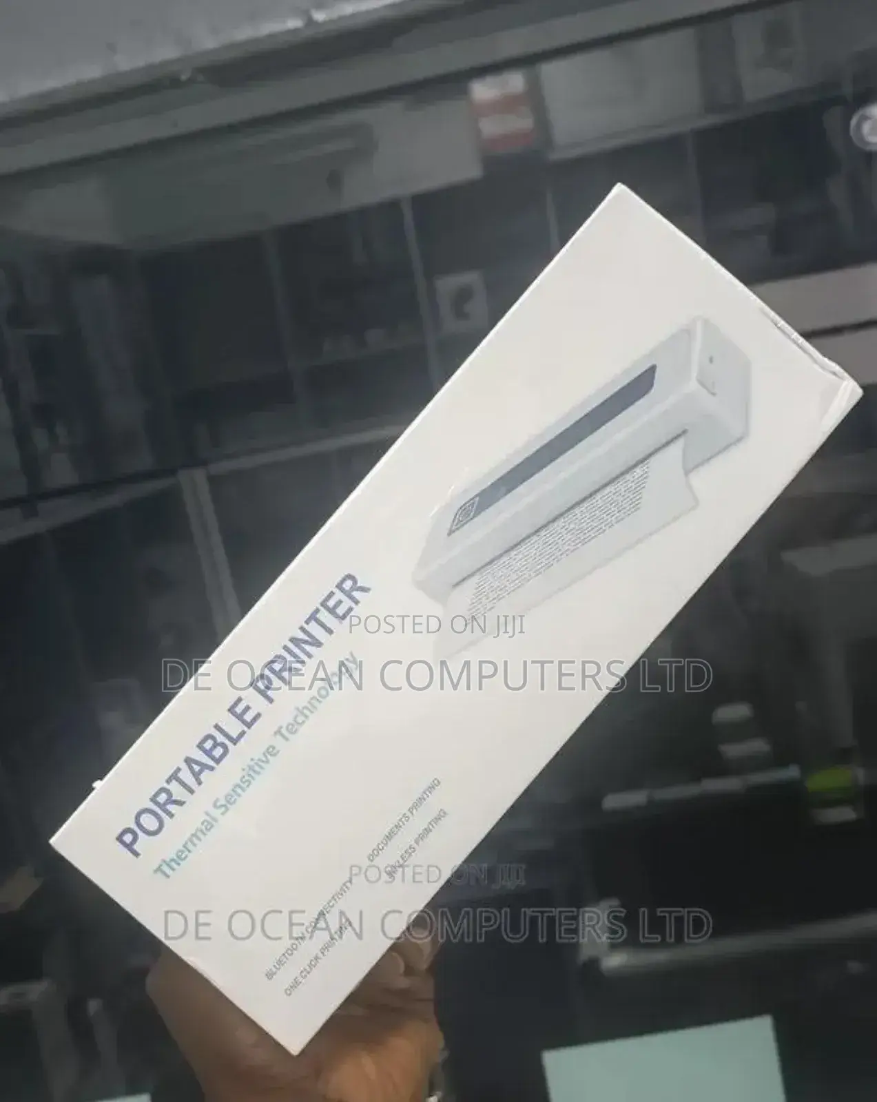 Portable Thermal Inkless Sensitive Bluetooth Printer