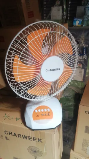 Rechargeable/Solar Table Fan