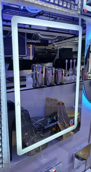 Led Mirror With Bluetooth Time