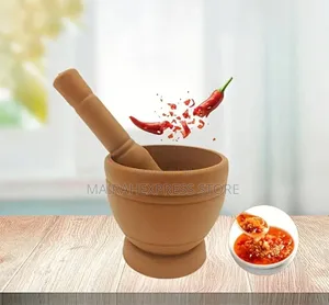 2pcs/Set Multipurpose Mortar Pestle as Kitchen Tool