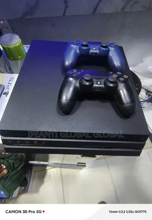 Ps4 Pro With 10 Games and Two Pad