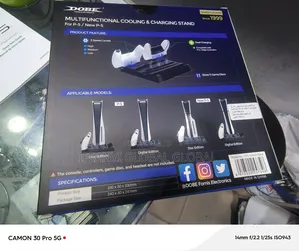 Ps5 Multifunctional Cooling and Charging